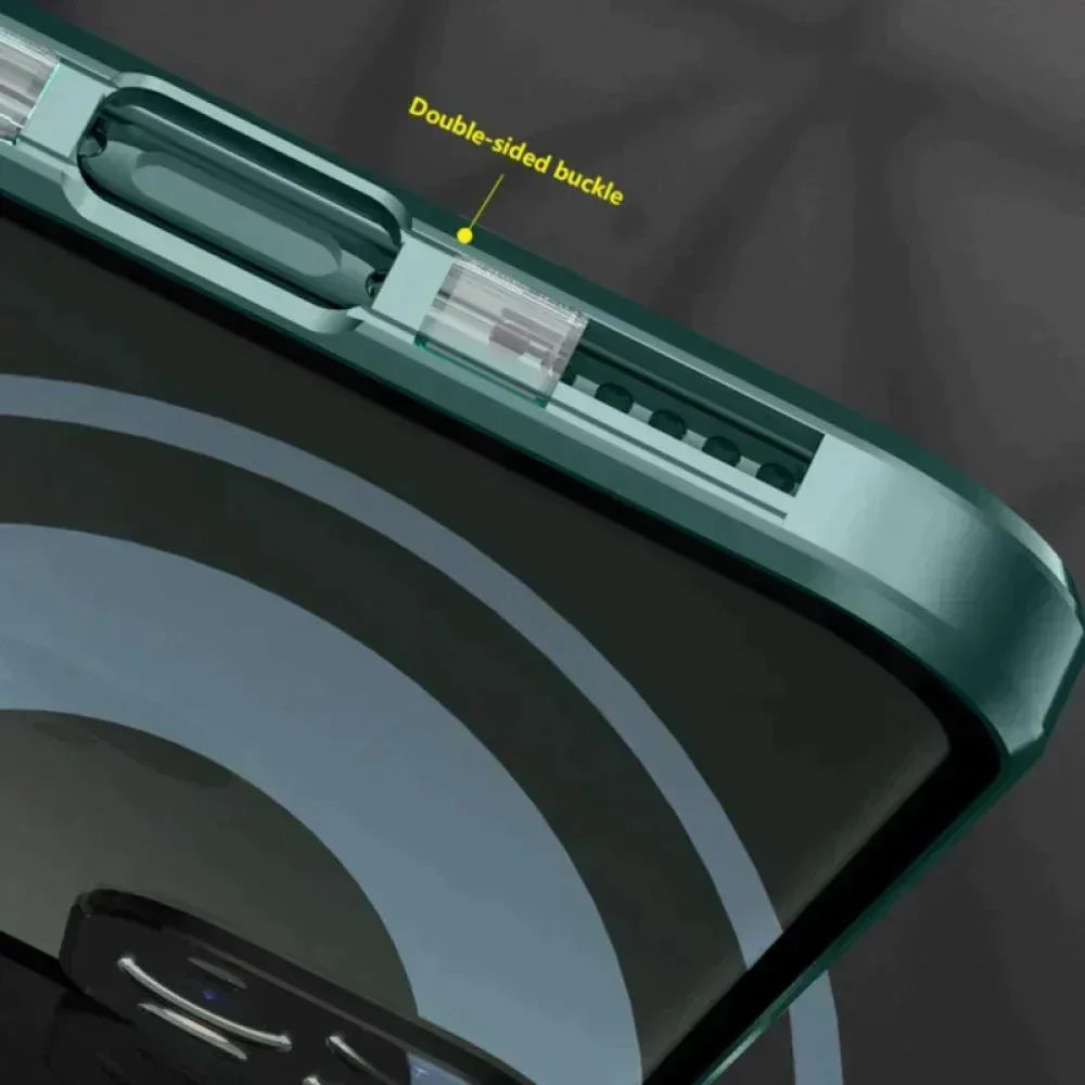 Full Body Metal Camera Protection Case iPhone 14 Pro Max - Three