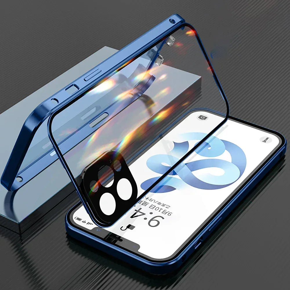 Full Body Metal Camera Protection Case iPhone 11 Pro Max - Three