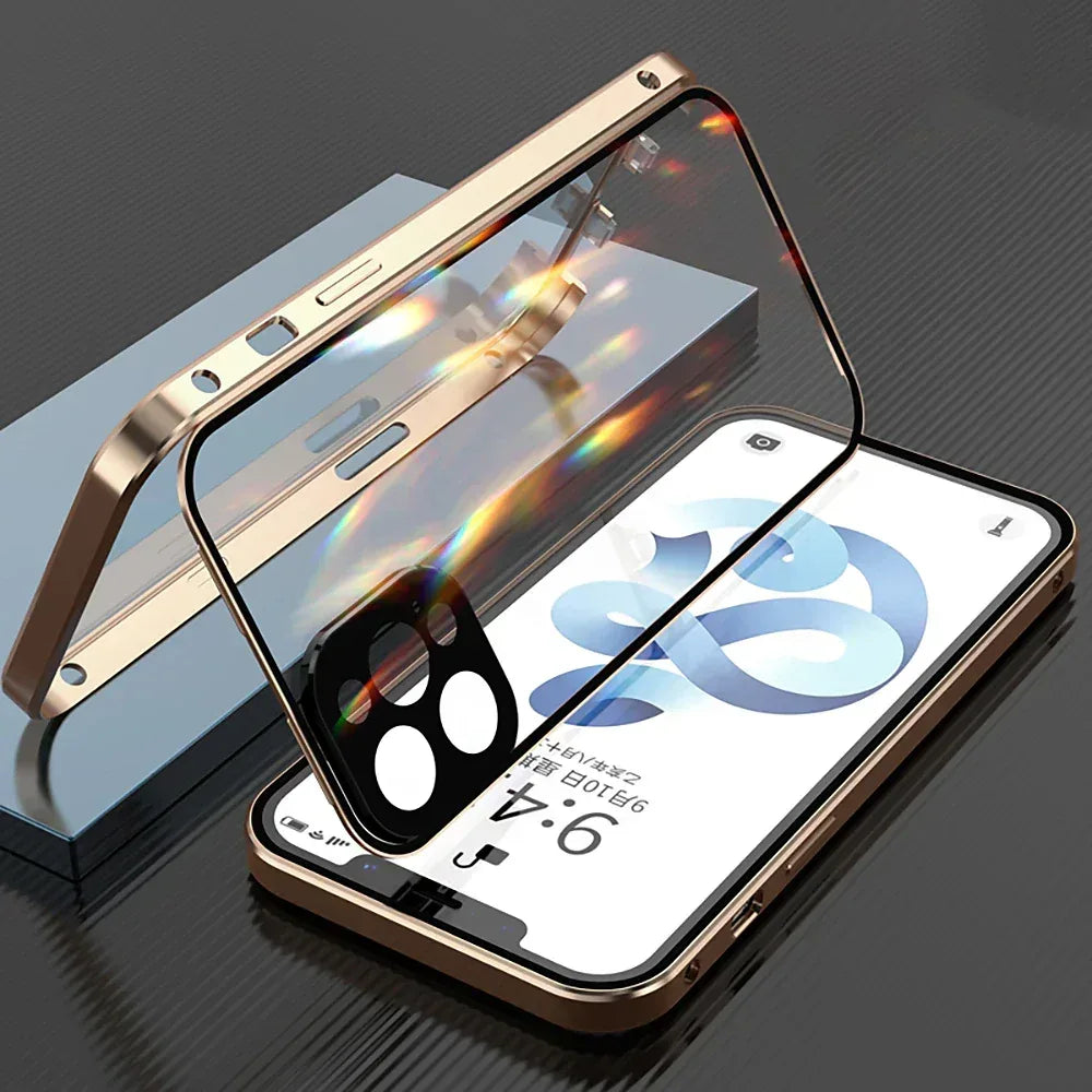 Full Body Metal Camera Protection Case iPhone 11 Pro Max - Three