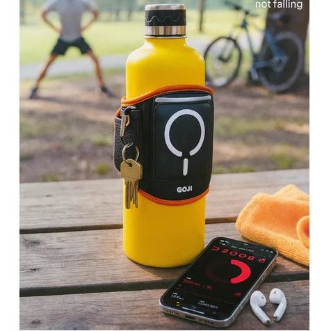 GOJI Magsafe Water Bottle Storage Bag with Adjustable Shoulder Strap