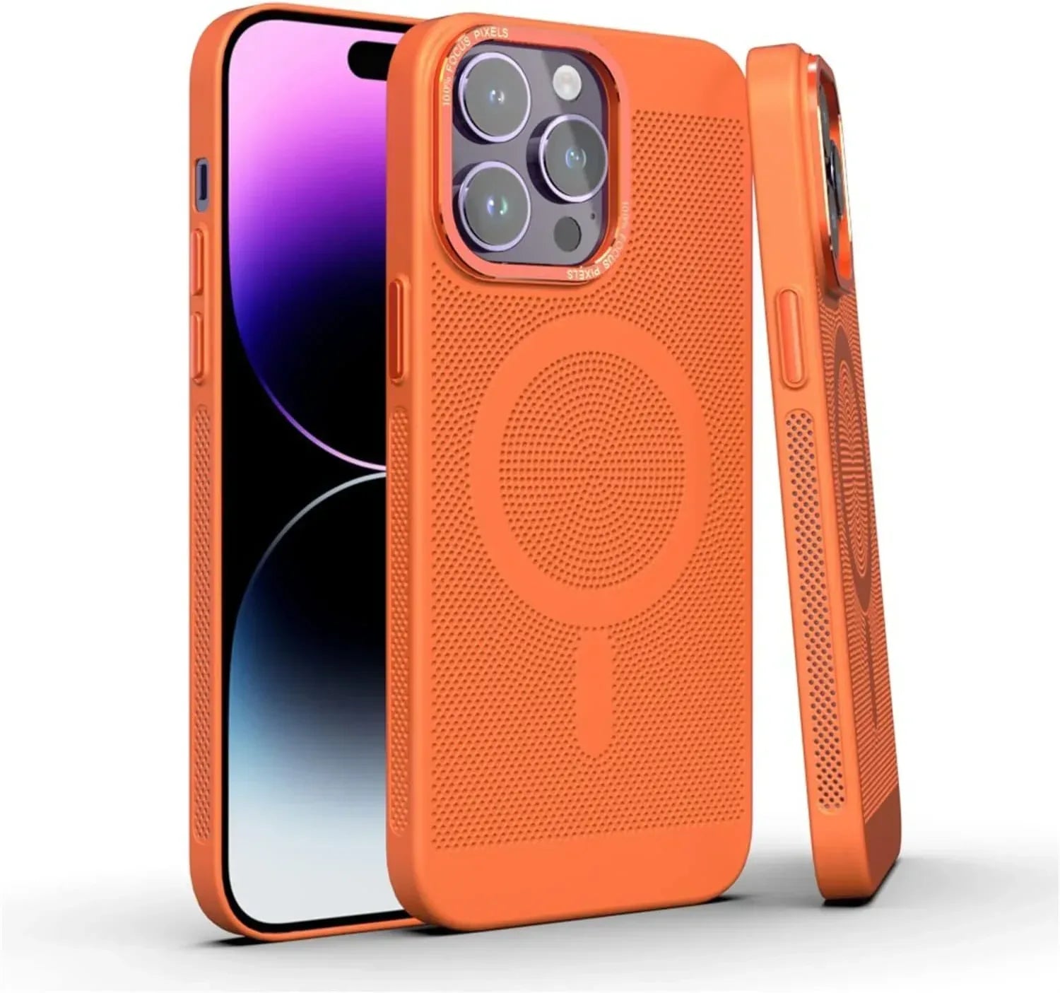 Grid Cooling MagSafe Magnetic Phone Case iPhone 14 Pro Max - Three