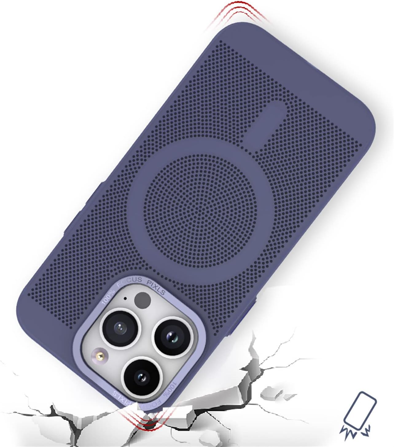 Grid Cooling MagSafe Magnetic Phone Case iPhone 13 Pro Max