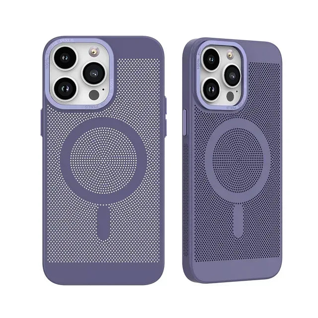 Grid Cooling MagSafe Magnetic Phone Case iPhone 11 Pro - Three