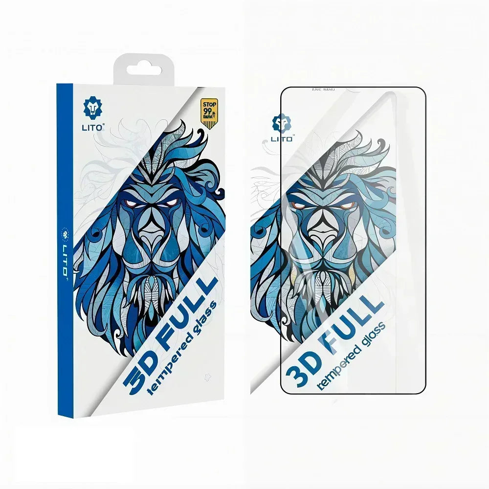 LITO 3D Full Glue Glass Screen Protector Samsung S23 Ultra - Three