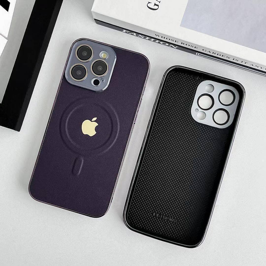 Glamour Leather Case iPhone 16 Pro - Three