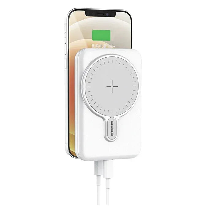 Recci Noble Magnetic Wireless PowerBank 10000 RPB-P15 - Three