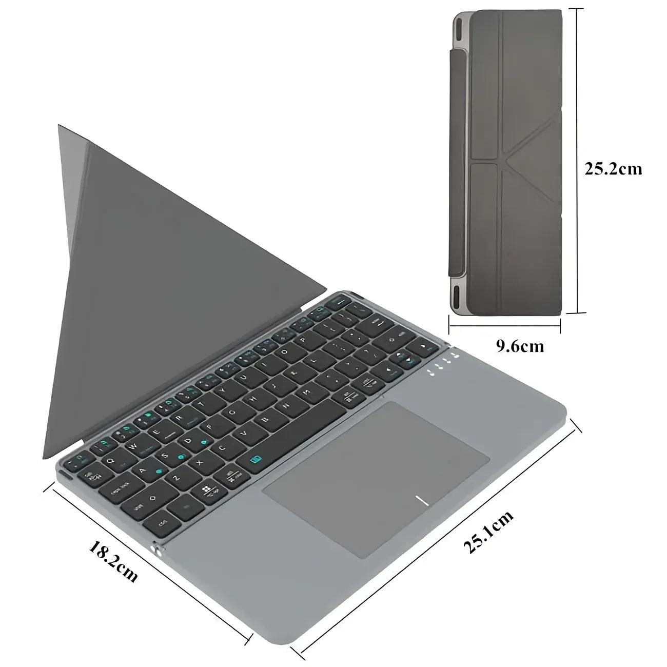 iBOX 11 folding keyboard with a Touchpad - Three