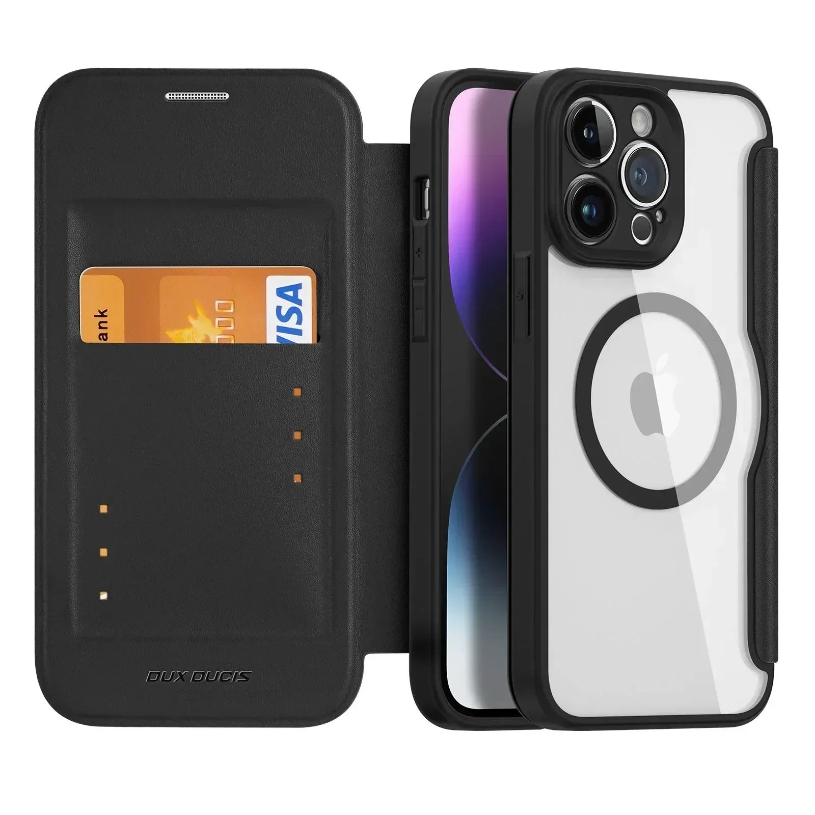 DUX Skin X Pro Series Folio Case with MagSafe iPhone 14 Pro - Three