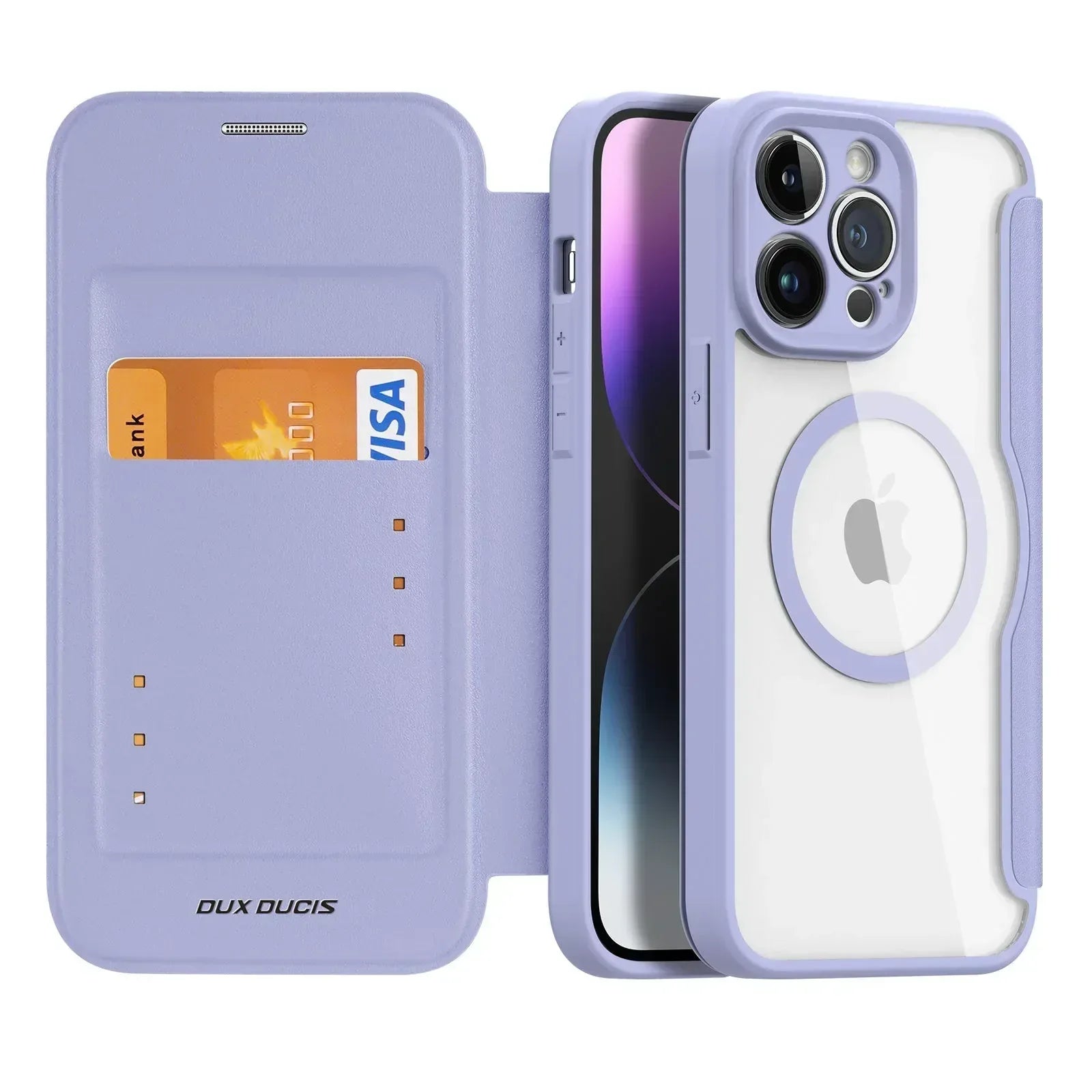 DUX Skin X Pro Series Folio Case with MagSafe iPhone 14 Pro - Three