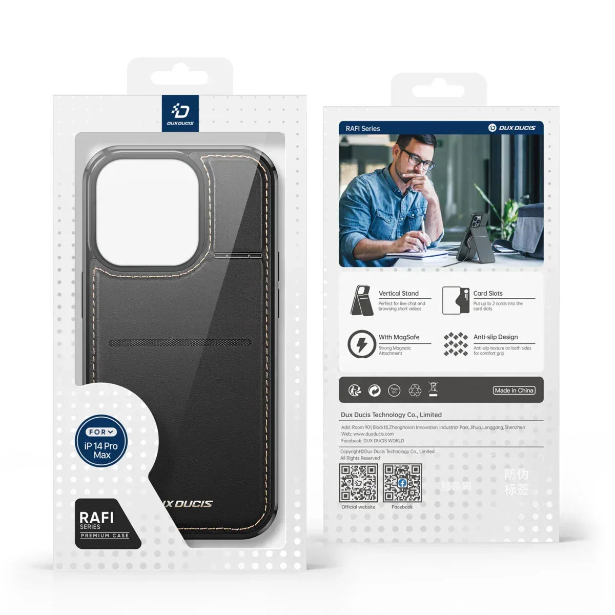 Dux Ducis Rafi Series Case iPhone 14 Pro Max - Three