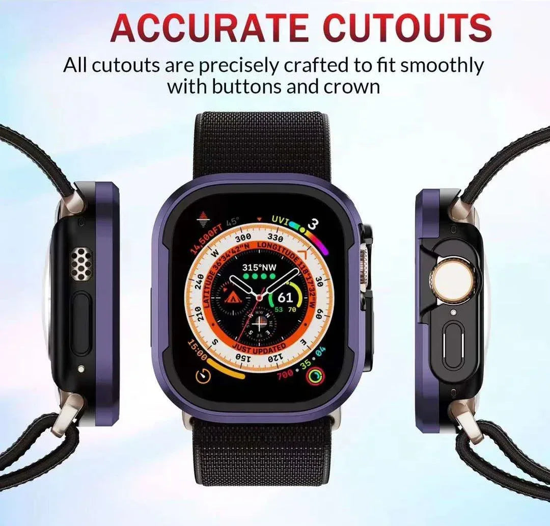 Lanex Metal Case For Apple Watch LB373 - Three