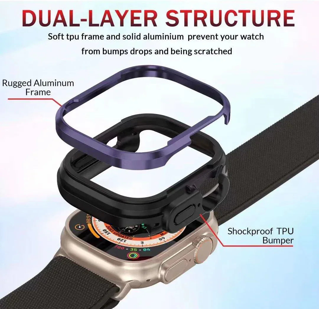 Lanex Metal Case For Apple Watch LB373 - Three