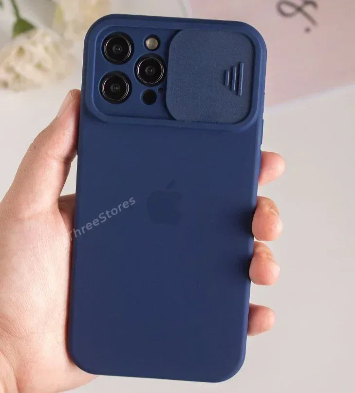 Silicone Camshield camera Protection Case iPhone 13 Pro - Three