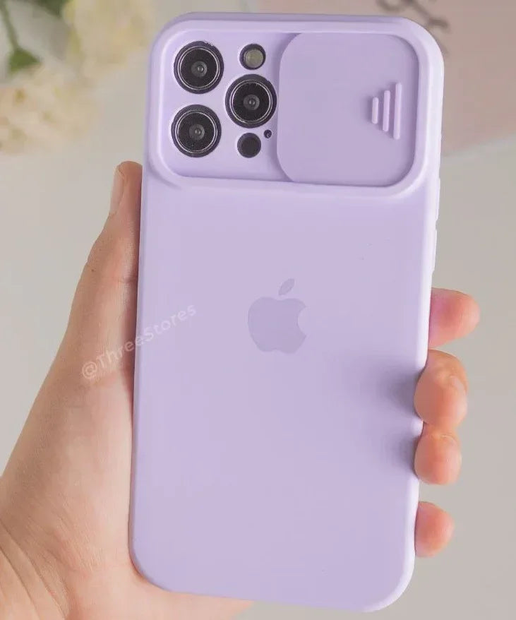 Silicone Camshield camera Protection Case iPhone 13 Pro - Three