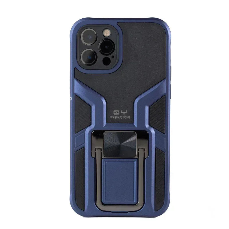 QY Stand Protector Case iPhone 12 Pro Max - Three