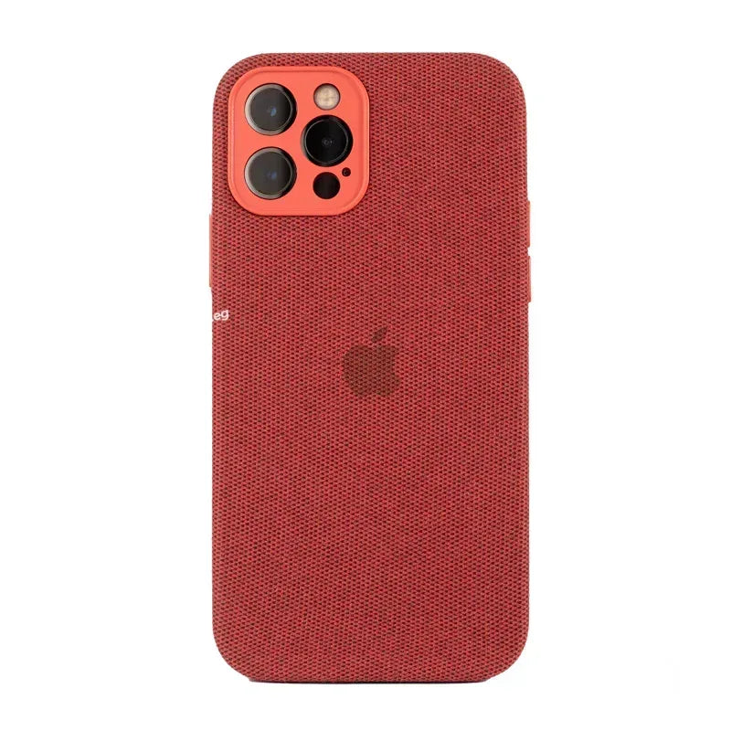 Fabric Camera Protection Case iPhone 12 Pro - Three