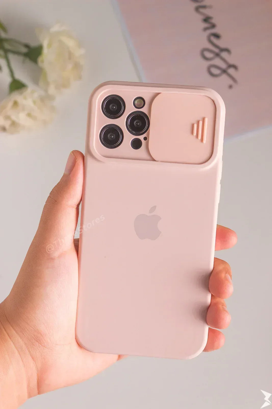 Silicone Camshield camera Protection Case iPhone 12 Pro Max - Three