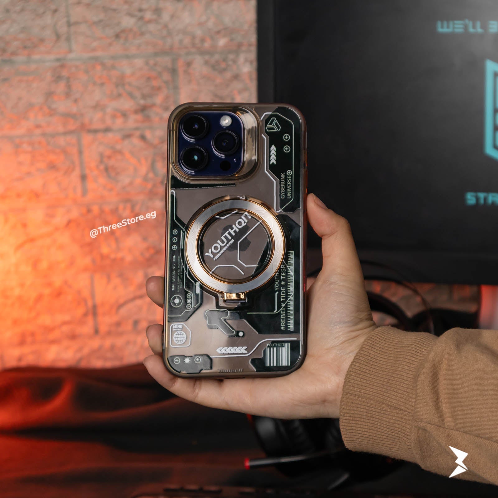 Youth Quit Stand Case iPhone 14 Pro Max