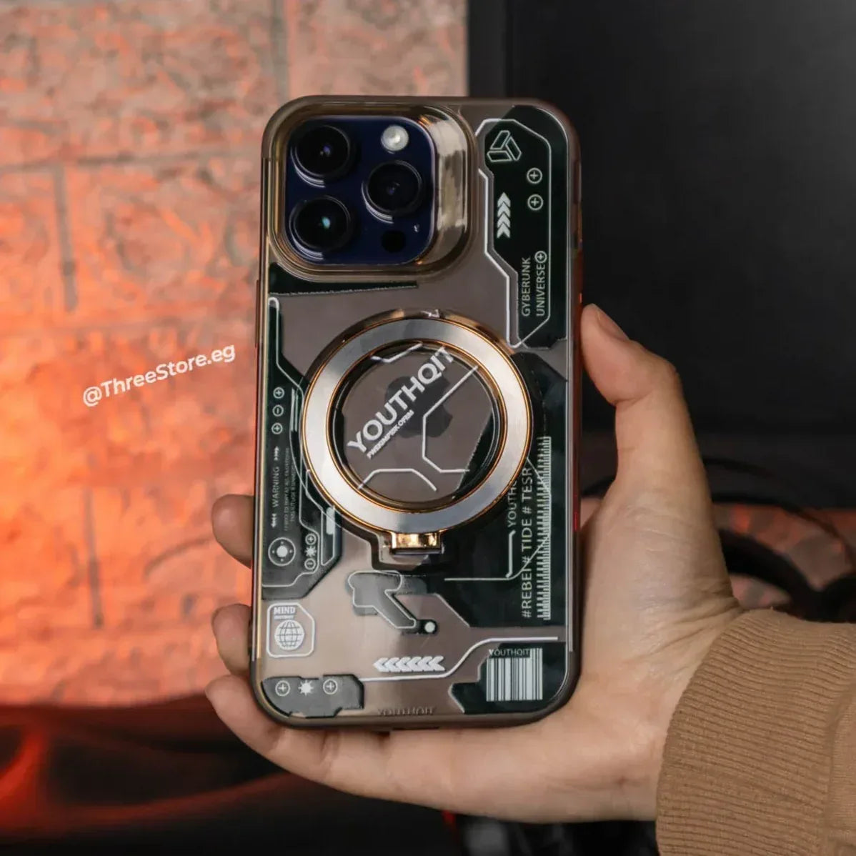 Youth Quit Stand Case iPhone 12 Pro Max - Three