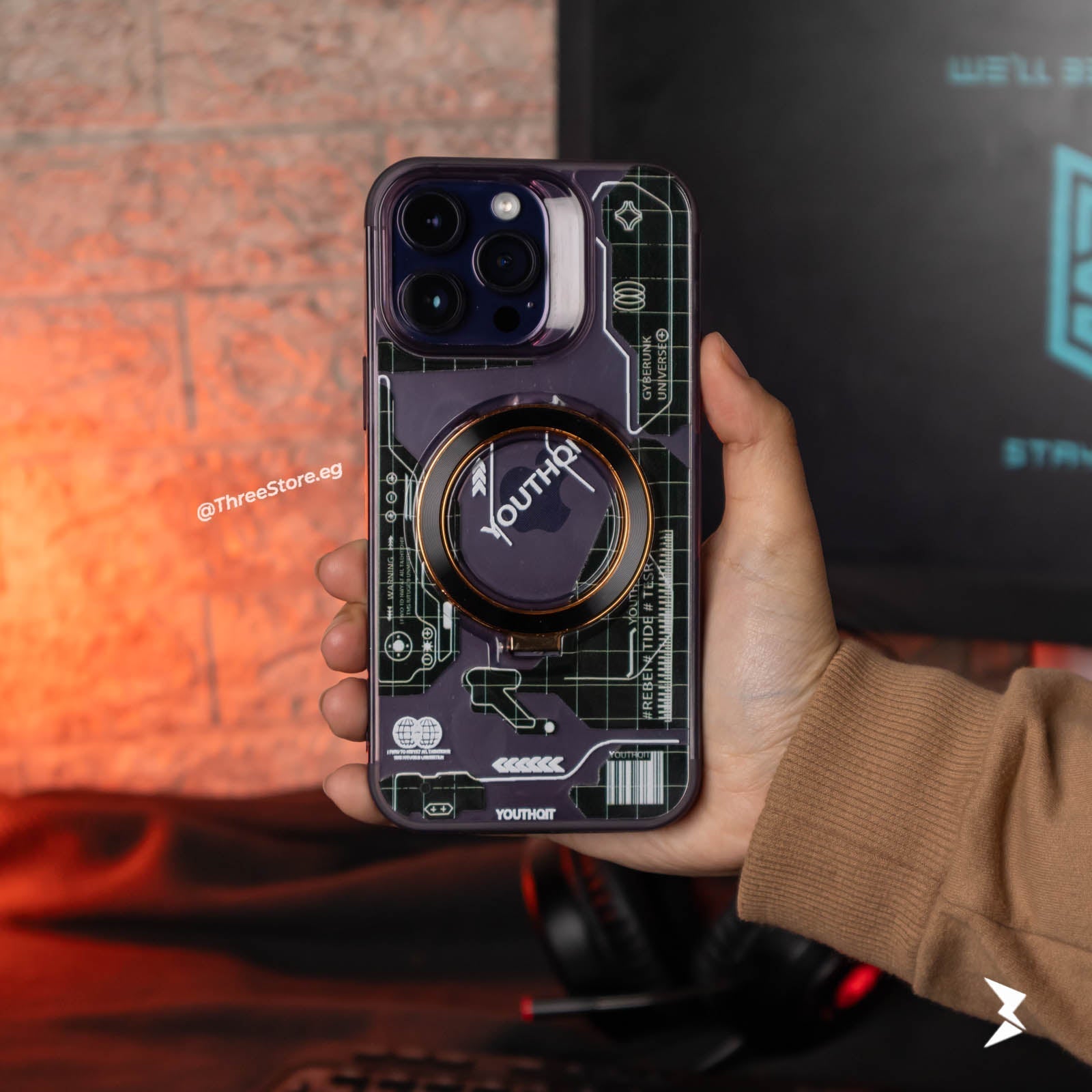 Youth Quit Stand Case iPhone 14 Pro Max