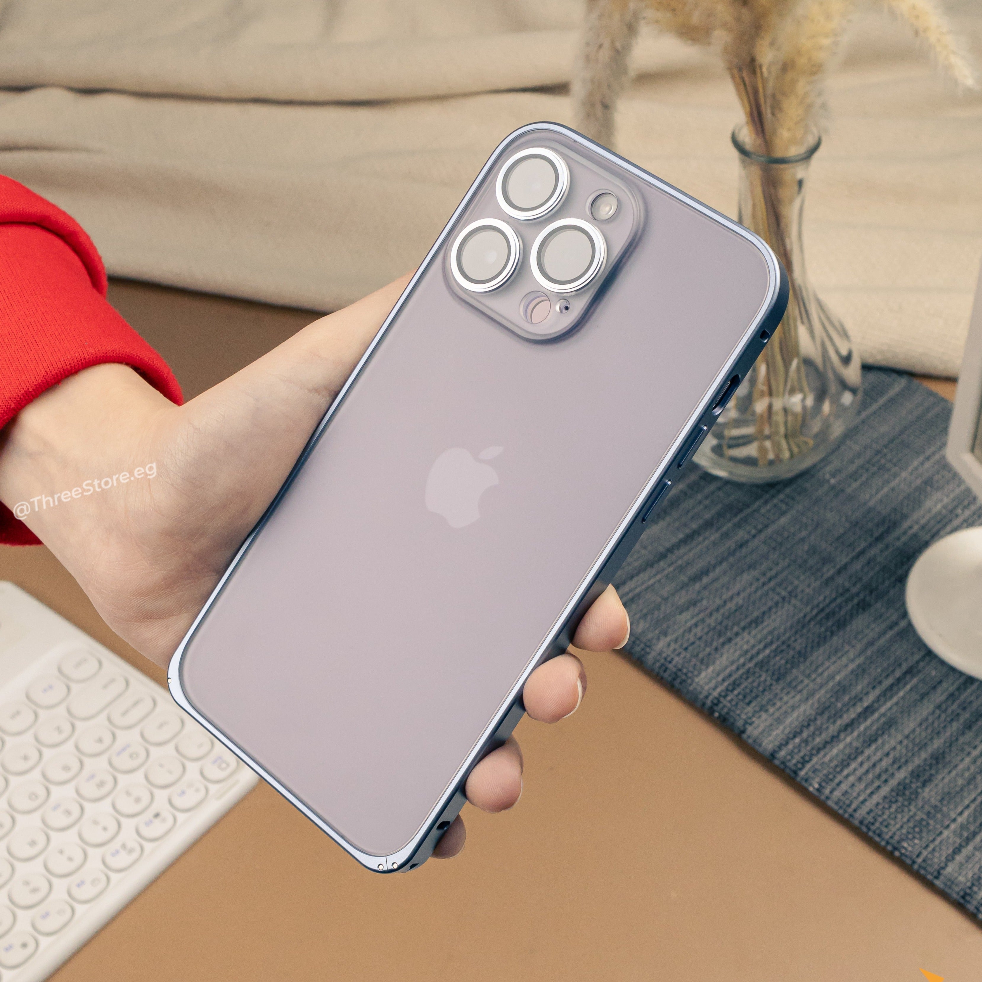 QY Metal Camera Protection Case iPhone 14 Pro Max