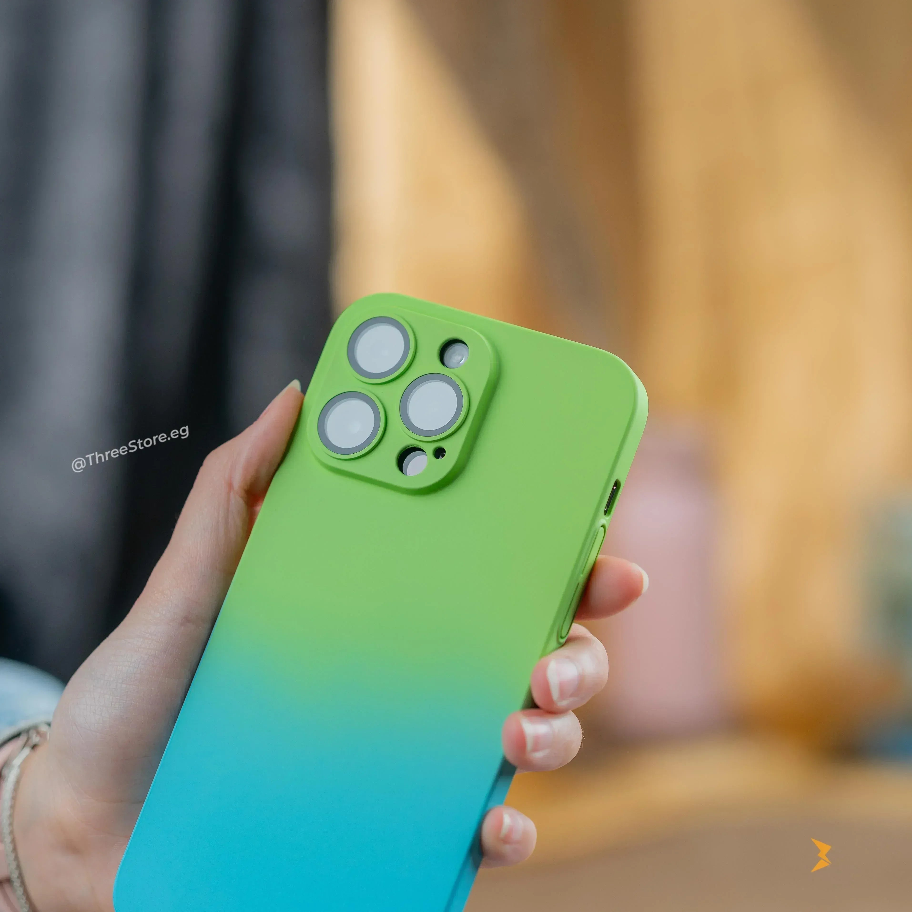 Double Color Camera Protection Case iPhone 14 Pro - Three