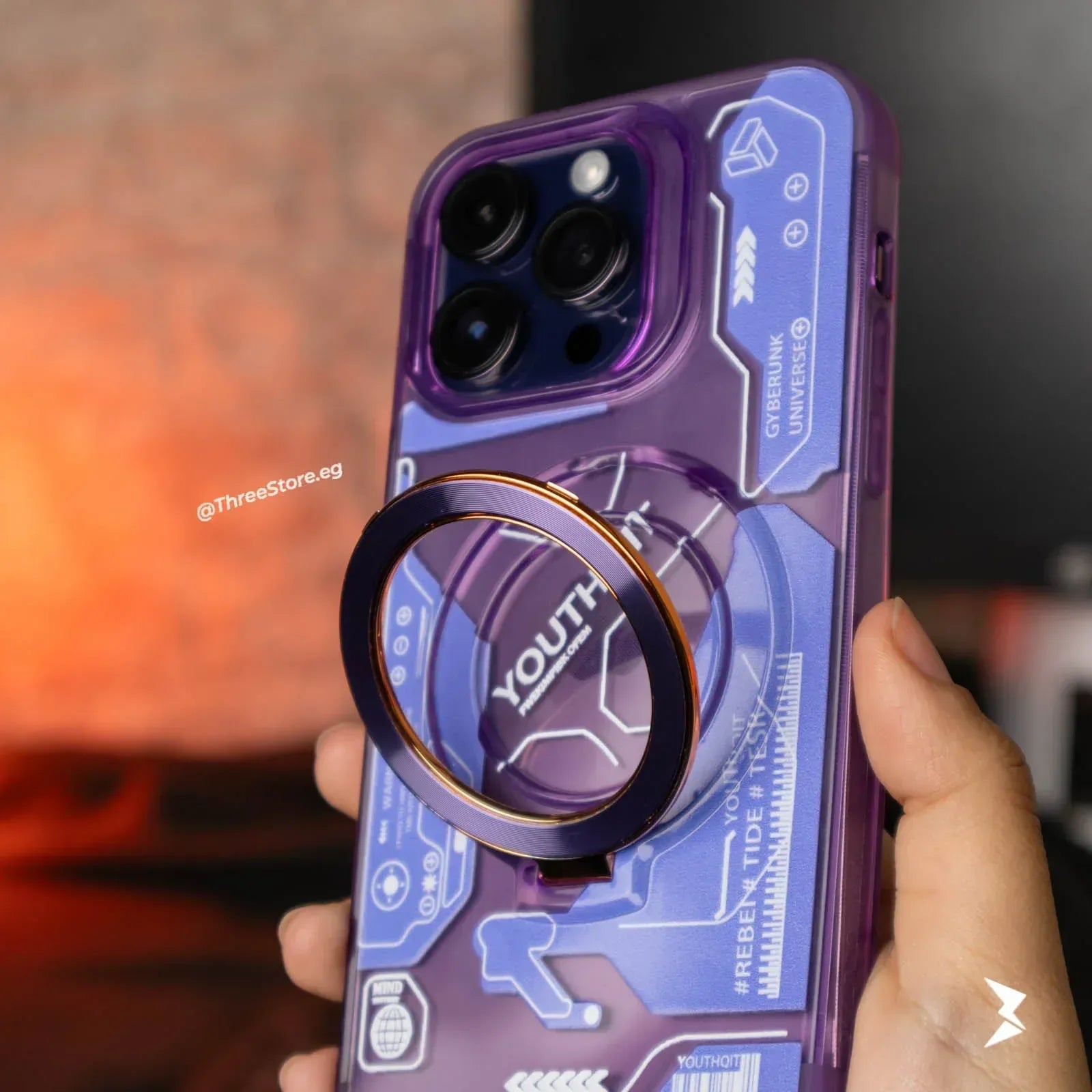 Youth Quit Stand Case iPhone 12 Pro Max - Three