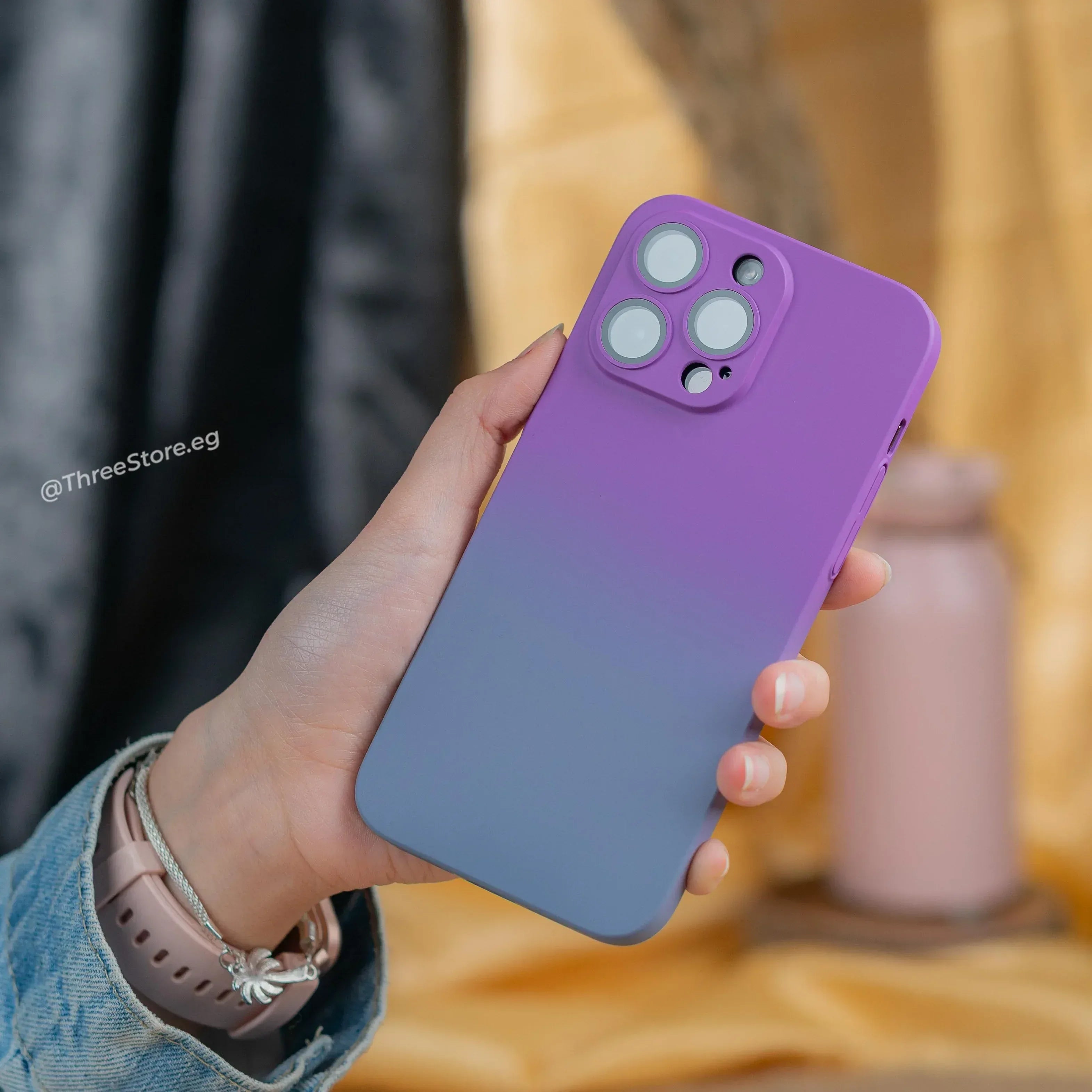 Double Color Camera Protection Case iPhone 11 Pro Max - Three