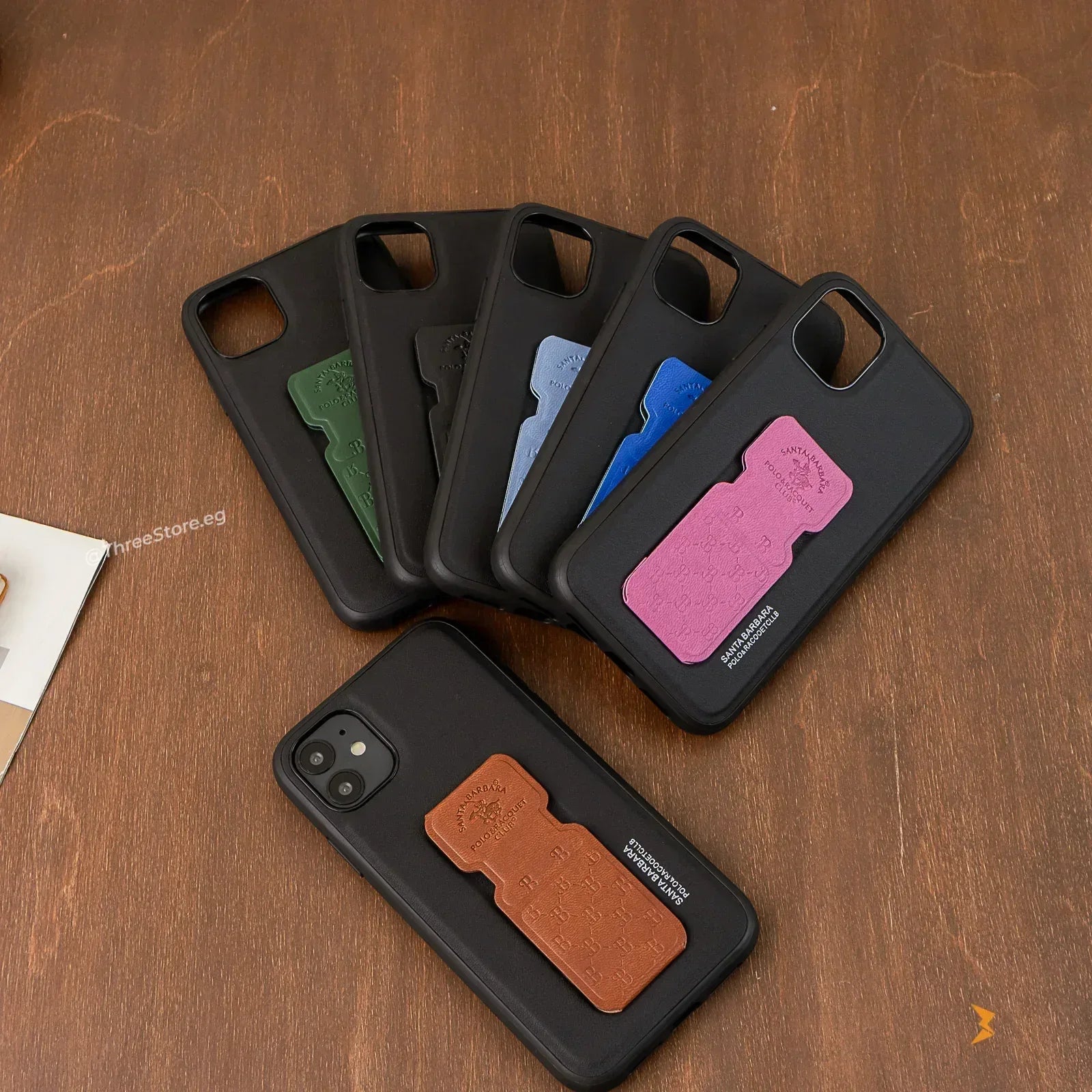 Santa Colored Holder Case iPhone 11 - Three