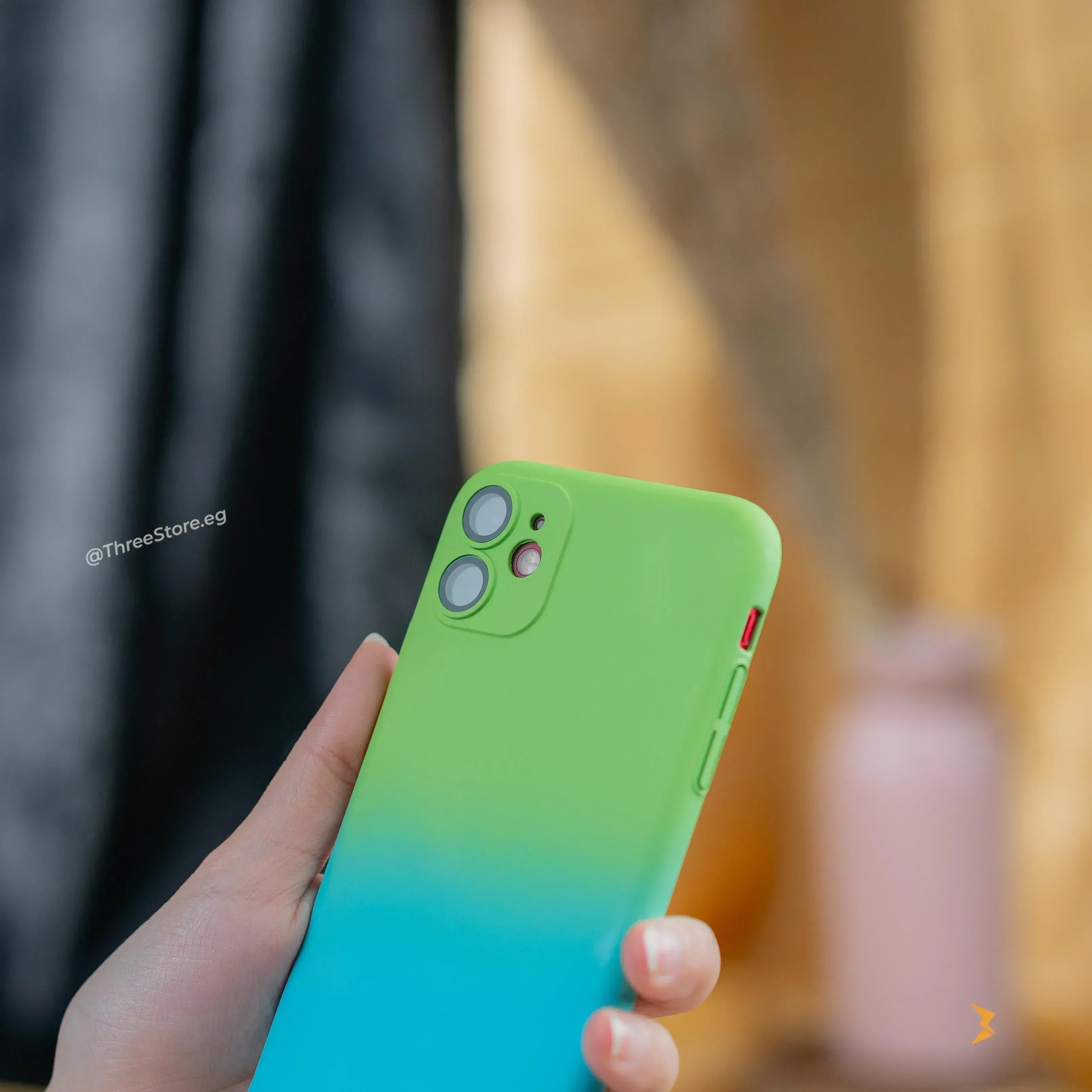 Double Color Camera Protection Case iPhone 11 - Three