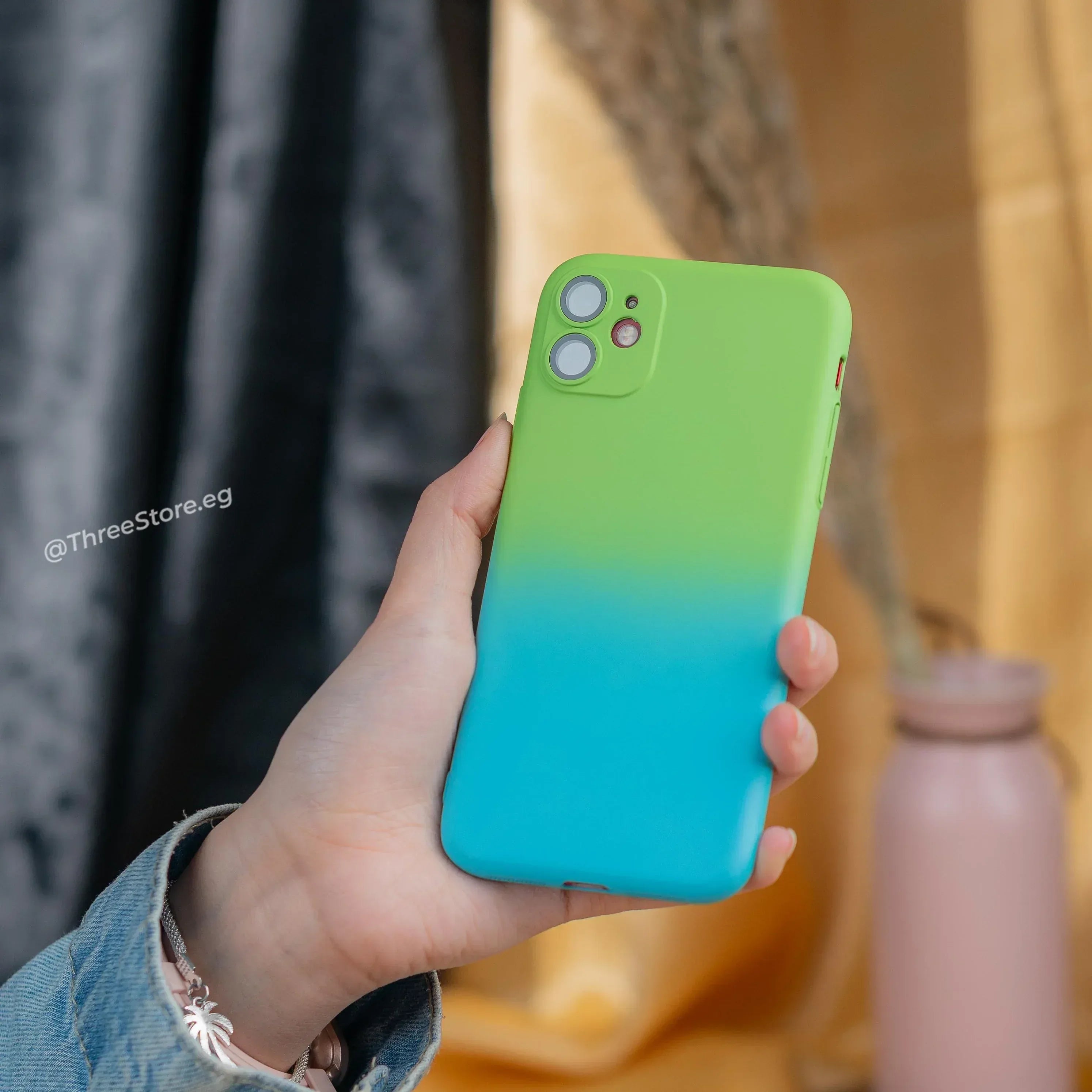Double Color Camera Protection Case iPhone 11 - Three