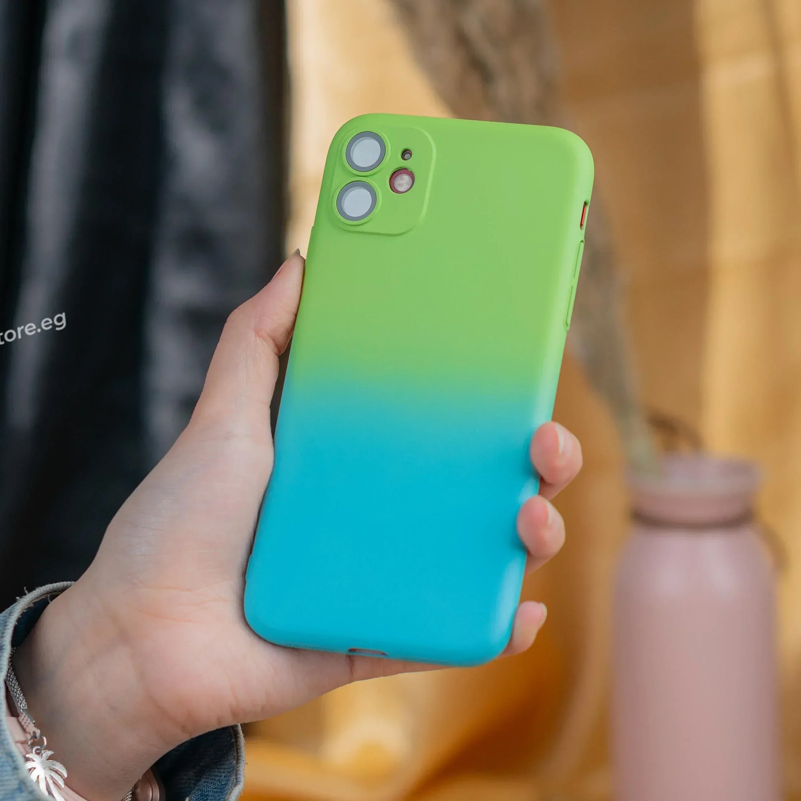 Double Color Camera Protection Case iPhone 12 - Three