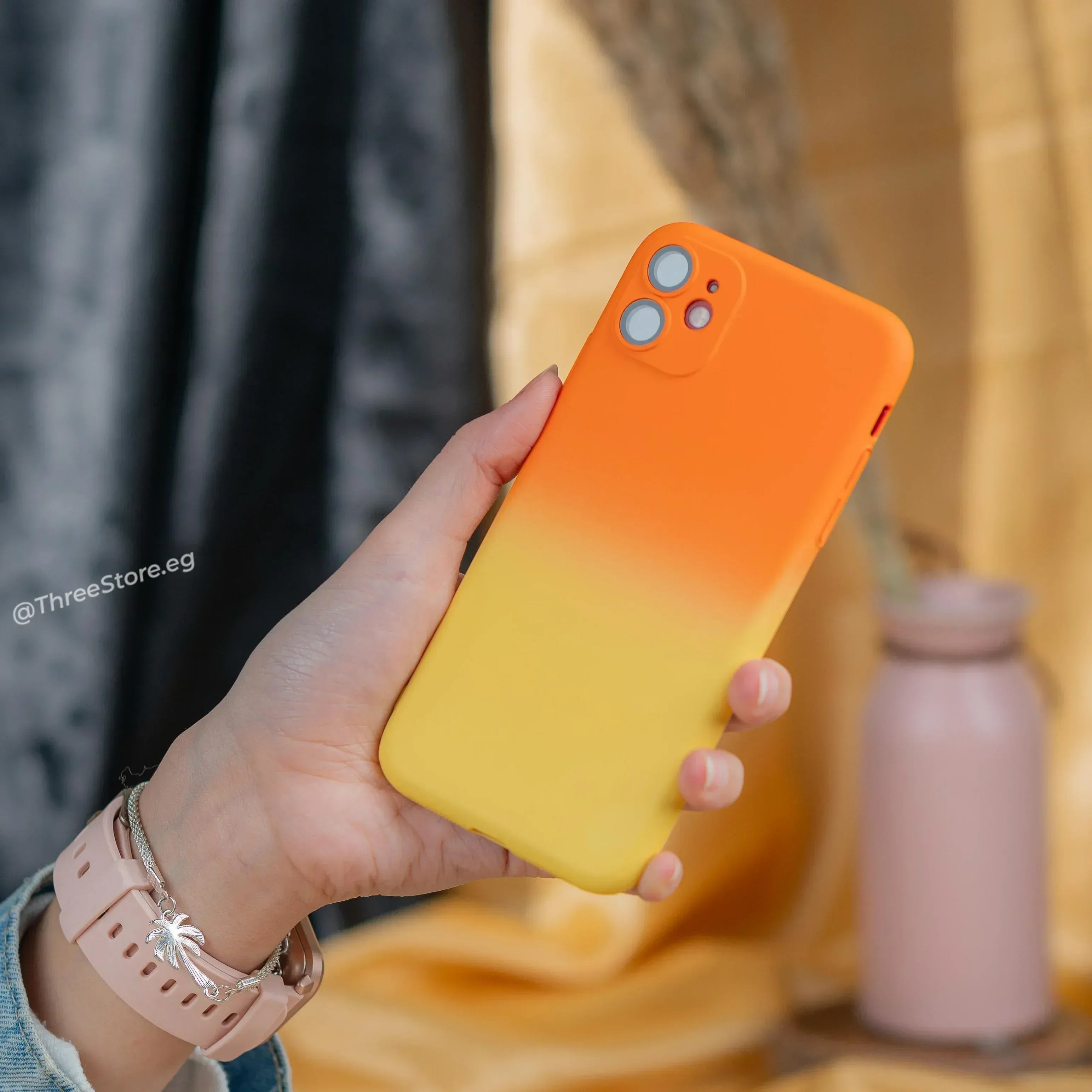 Double Color Camera Protection Case iPhone 12 - Three