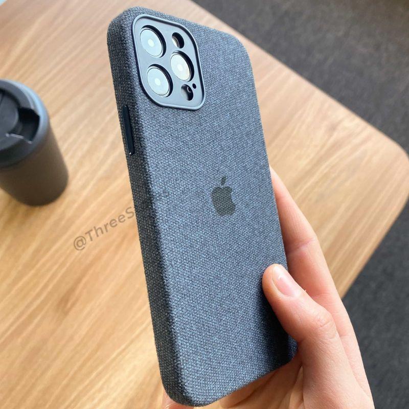 Fabric Camera Protection Case iPhone 12 Pro - Three