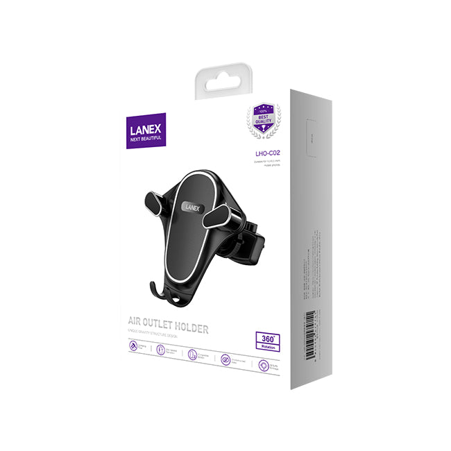 Lanex 3.5-6.5in Smart Phone Car Holder LHO-C02
