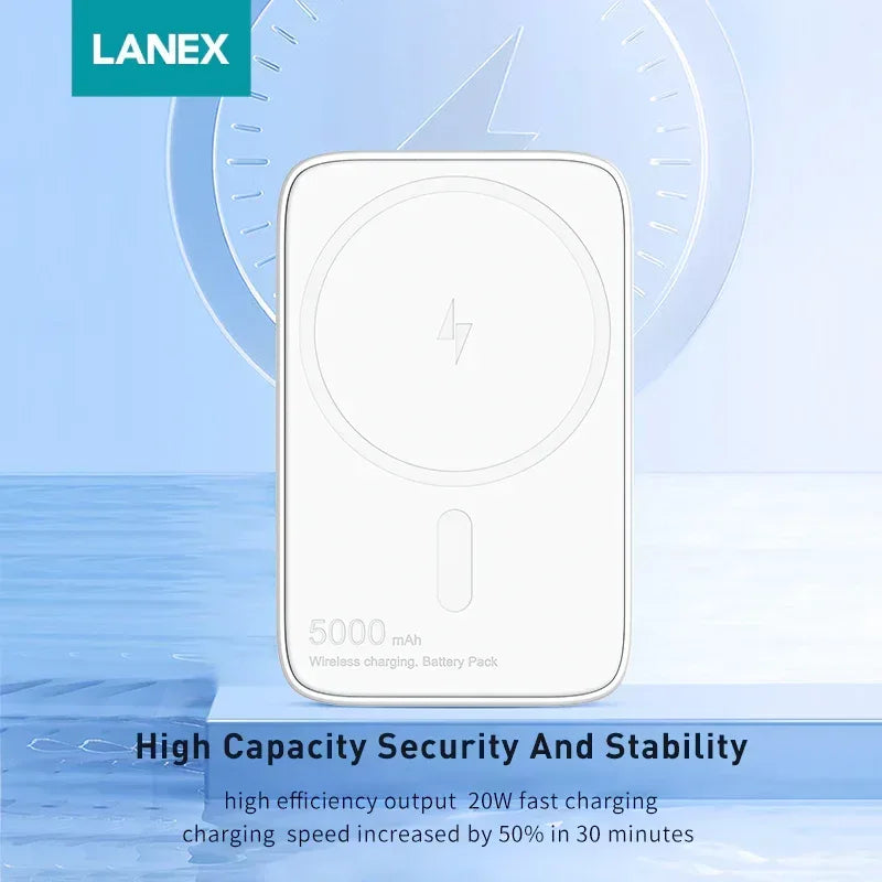 Lanex Mini Power Bank 5000mAh N6 - Three