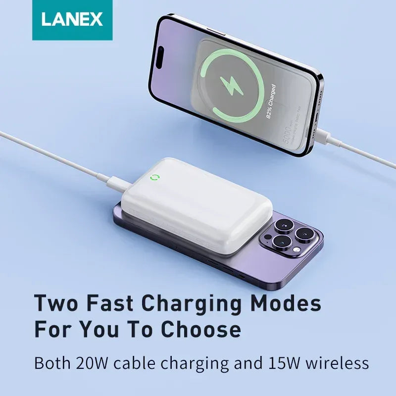 Lanex Mini Power Bank 5000mAh N6 - Three