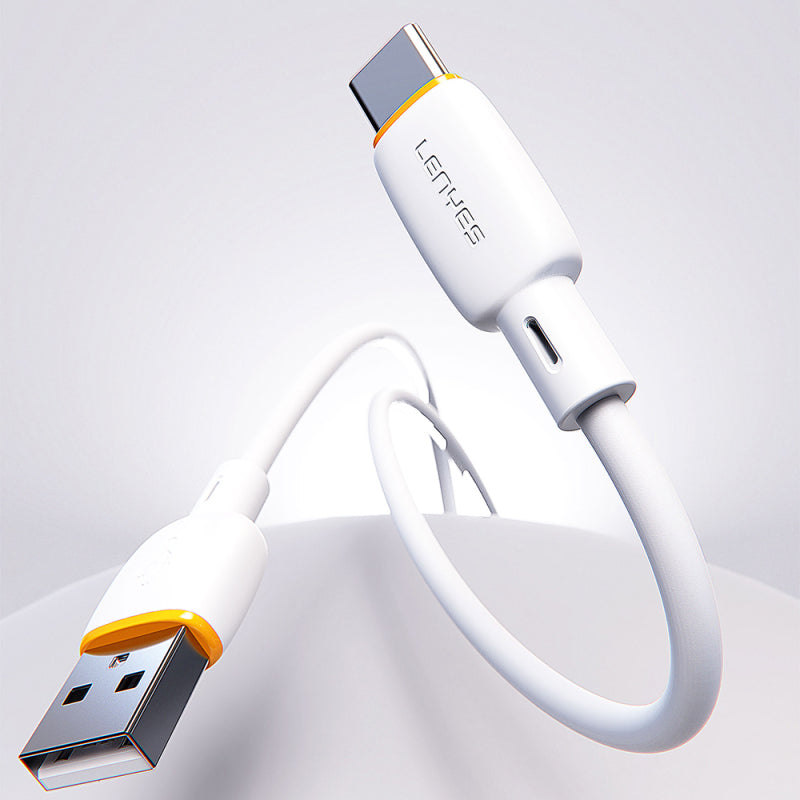 Lenyes USB-A to Type-C 12W Fast Charging Data Cable LC548 TC