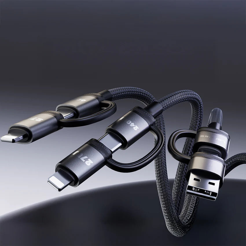 Lenyes LC557 4 in 1 Fast Charging Cable LC557