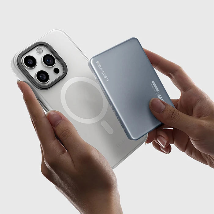 Lenyes 10000mAh 20W PD 15W MagSafe Aluminum Power Bank PW119D