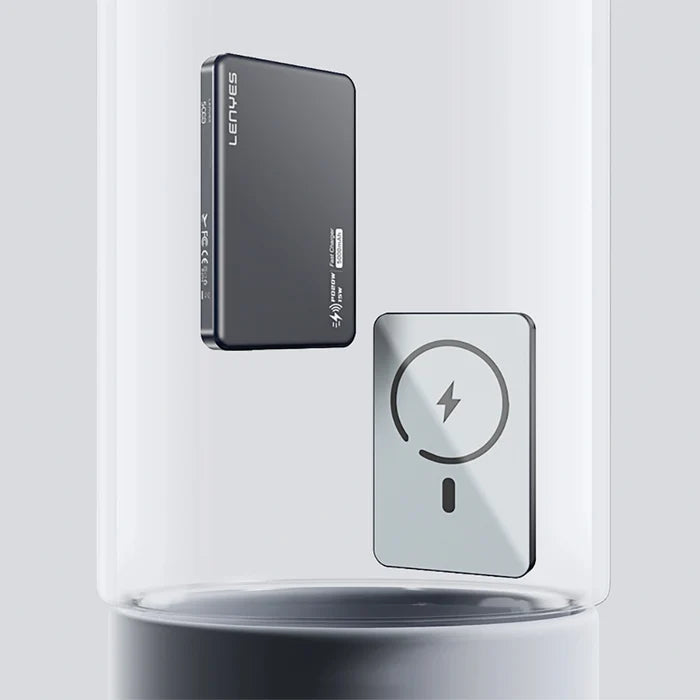 Lenyes 10000mAh 20W PD 15W MagSafe Aluminum Power Bank PW119D