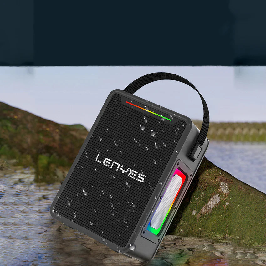Lenyes Bluetooth 5.3 150W RGB Karaoke Party Speaker S857