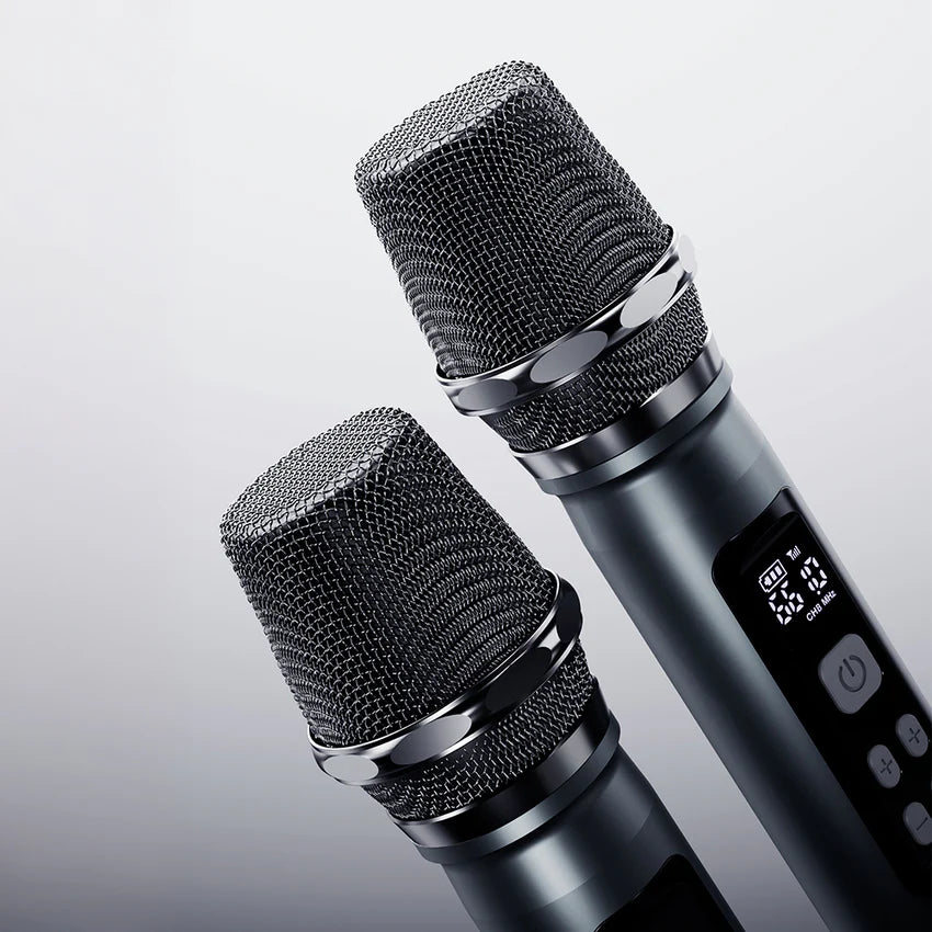 Lenyes Bluetooth 5.3 200W Dual UHF Mic IPX6 Party Speaker Titan 2