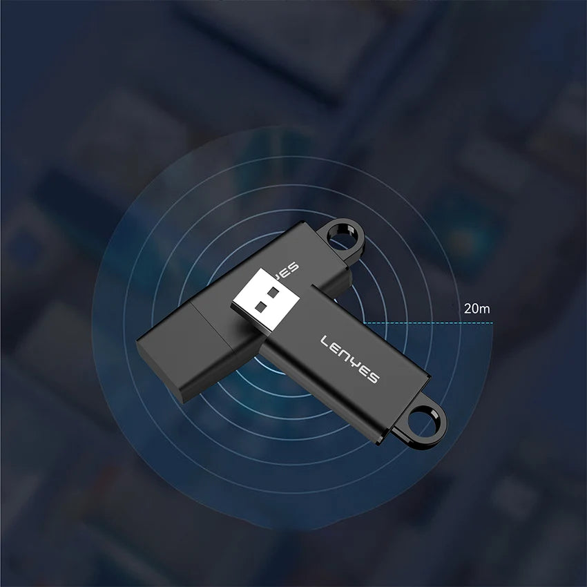 Lenyes Bluetooth 5.1 USB Multi-Device Audio Receiver LR201