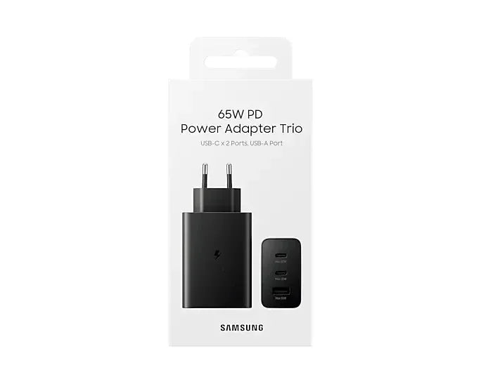 Original Samsung 65W Power Adapter Trio - Three