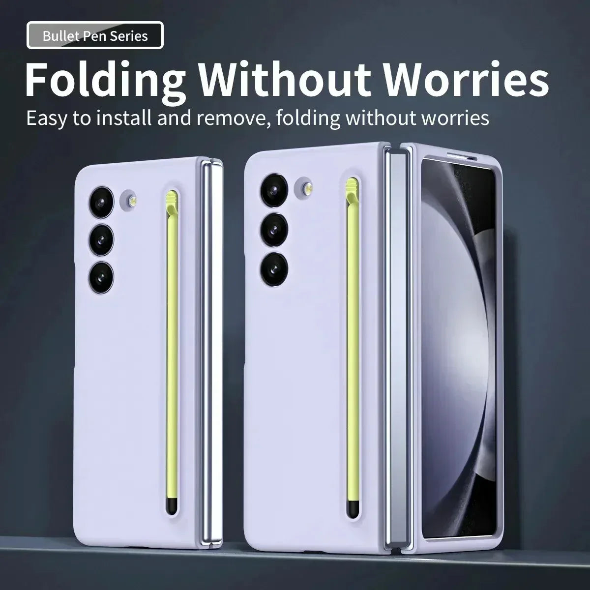Slim S Pen Case Samsung Z Fold 4 - Three