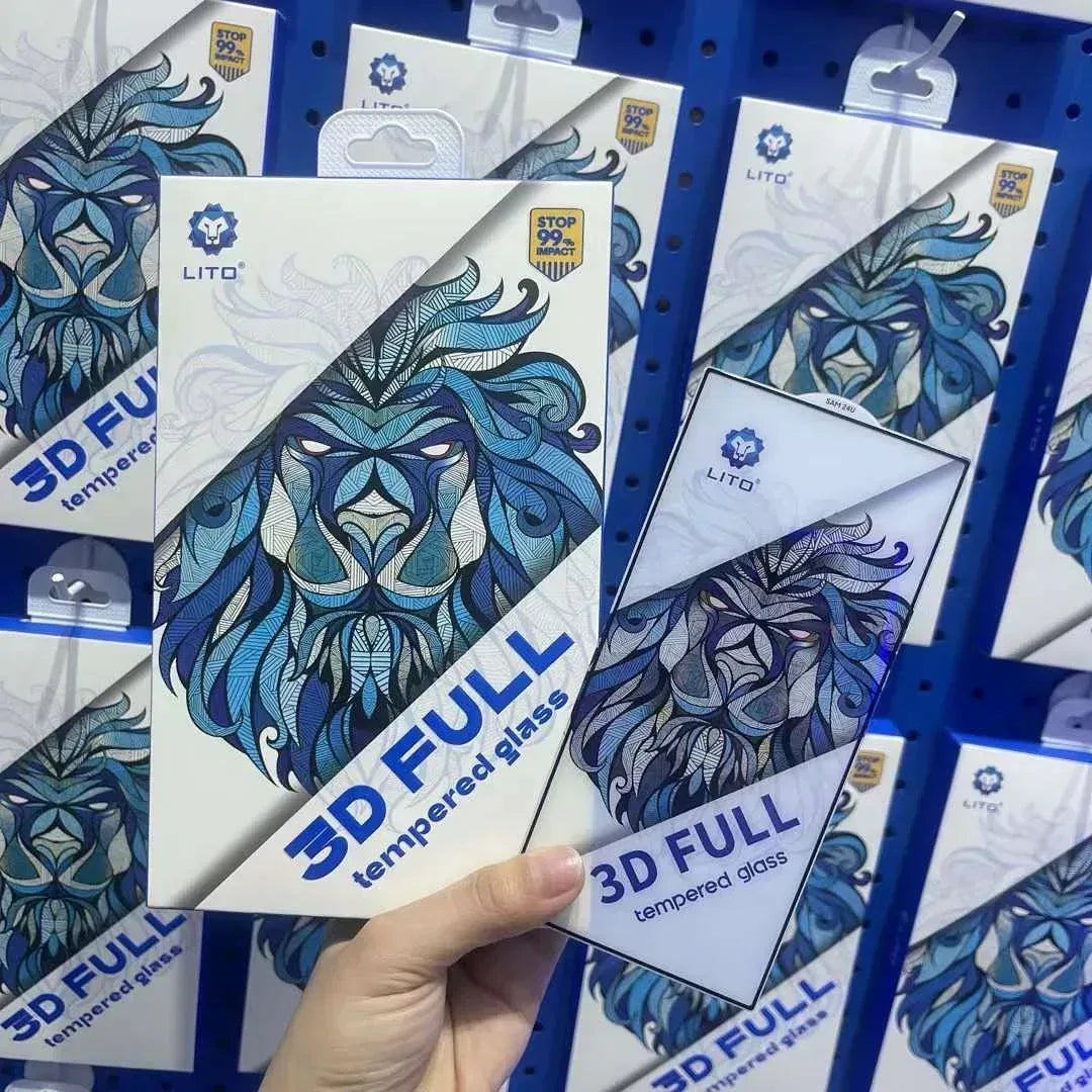 LITO 3D Full Glue Glass Screen Protector Samsung S23 Ultra - Three