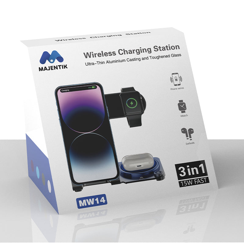 Majentik 3 in 1 Wireless Charger MW-14