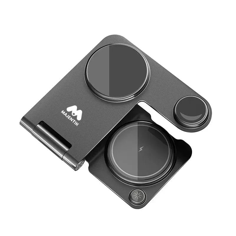 Majentik 3 in 1 Wireless Charger MW-14 - Three