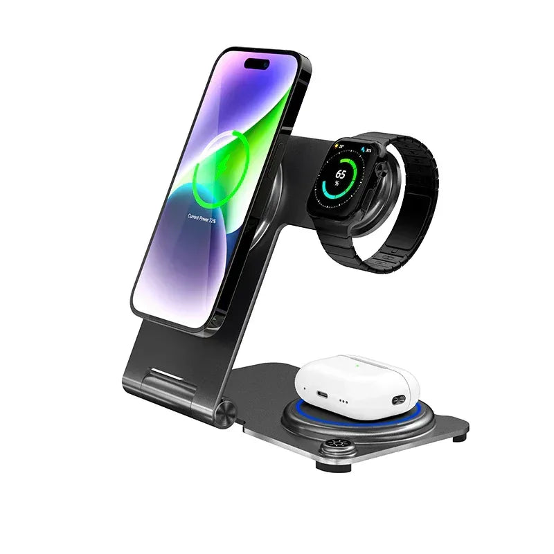 Majentik 3 in 1 Wireless Charger MW-14 - Three